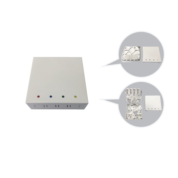 Fiber Optic Desktop Box 4 Ports Type C